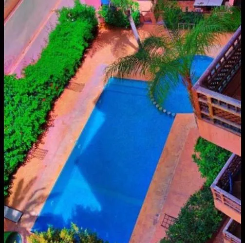 Quiet Apartment With Pool, Gueliz City Center